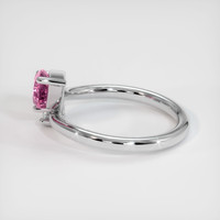 1.24 Ct. Pink Spinel Ring, 10K White Gold 4
