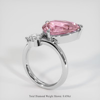 5.33 Ct. Gemstone Ring, 14K White Gold 2