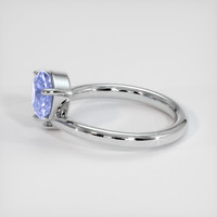 1.63 Ct. Blue Sapphire Ring, 14K White Gold 4