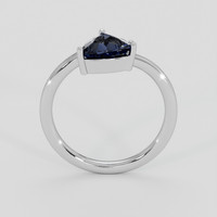 1.20 Ct. Blue Spinel Ring, 18K White Gold 3