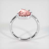 3.07 Ct. Sapphire Ring, 18K White Gold 3