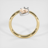 1.12 Ct. Sapphire Ring, 18K White & Yellow 3