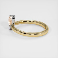 1.12 Ct. Sapphire Ring, 18K White & Yellow 4