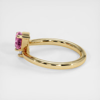 1.24 Ct. Pink Spinel Ring, 10K Yellow Gold 4
