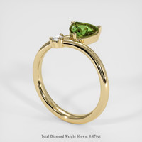 1.28 Ct. Sapphire Ring, 14K Yellow Gold 2