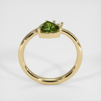 1.28 Ct. Bi Color Sapphire Ring, 14K Yellow Gold 3