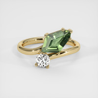 1.48 Ct. Sapphire Ring, 14K Yellow Gold 1