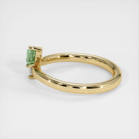 0.79 Ct. Sapphire Ring, 14K Yellow Gold 4
