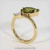 2.42 Ct. Gemstone Ring, 18K Yellow Gold 2