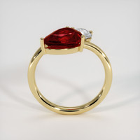 3.02 Ct. Ruby Ring, 18K Yellow Gold 3