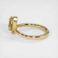 2.10 Ct. Yellow Sapphire Ring, 18K Yellow Gold 4