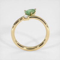 0.79 Ct. Sapphire Ring, 18K Yellow Gold 3