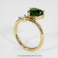 2.52 Ct. Sapphire Ring, 18K Yellow Gold 2