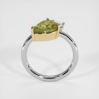 3.07 Ct. Sapphire Ring, 18K Yellow & White 3