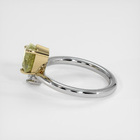 3.07 Ct. Sapphire Ring, 18K Yellow & White 4