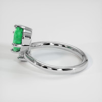 2.58 Ct. Emerald Ring, Platinum 950 4