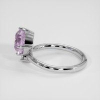 2.30 Ct. Purple Amethyst Ring, Silver 4