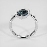 1.55 Ct. Color Change Sapphire Ring, 14K White Gold 3