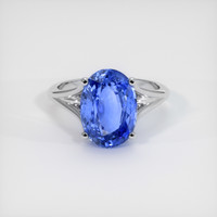 5.90 Ct. Sapphire Ring, Platinum 950 1