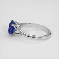 2.50 Ct. Blue Sapphire Ring, Platinum 950 4