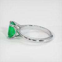 1.56 Ct. Emerald Ring, Platinum 950 4