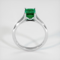 1.51 Ct. Emerald Ring, Platinum 950 3