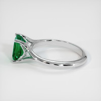 1.51 Ct. Emerald Ring, Platinum 950 4