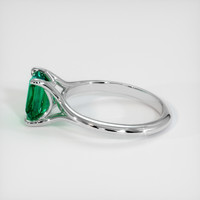 1.56 Ct. Emerald Ring, Platinum 950 4