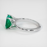 2.23 Ct. Emerald Ring, Platinum 950 4