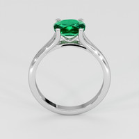 1.09 Ct. Emerald Ring, Platinum 950 3