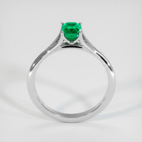 0.69 Ct. Emerald Ring, Platinum 950 3