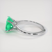 2.42 Ct. Emerald Ring, Platinum 950 4