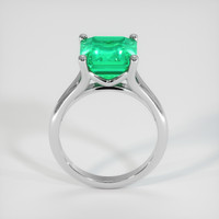 3.78 Ct. Emerald Ring, Platinum 950 3