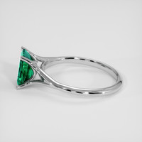 1.18 Ct. Emerald Ring, Platinum 950 4