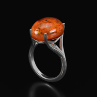 11.83 Ct. Gemstone Ring, Platinum 950 2