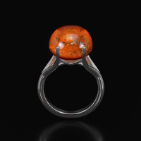 11.83 Ct. Gemstone Ring, Platinum 950 3