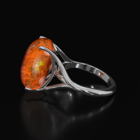 11.83 Ct. Gemstone Ring, Platinum 950 4