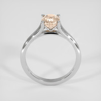 1.10 Ct. Peach Morganite Ring, Platinum 950 3