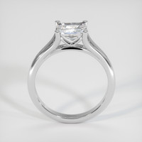 1.42 Ct. White Sapphire Ring, Platinum 950 3