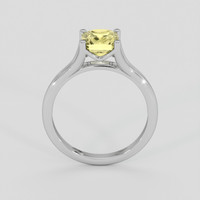 1.58 Ct. Yellow Sapphire Ring, Platinum 950 3
