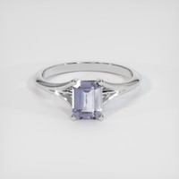 1.50 Ct. Sapphire Ring, Platinum 950 1
