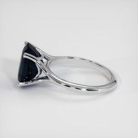 5.33 Ct. Blue Sapphire Ring, Platinum 950 4