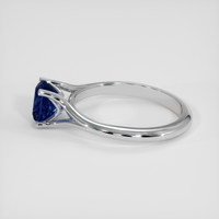 1.53 Ct. Blue Sapphire Ring, Platinum 950 4