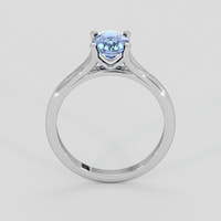 1.21 Ct. Blue Sapphire Ring, Platinum 950 3