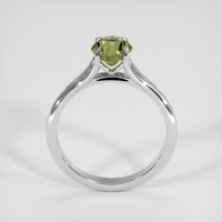 1.33 Ct. Green Sapphire Ring, Platinum 950 3