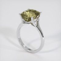 4.01 Ct. Bi Color Sapphire Ring, Platinum 950 2