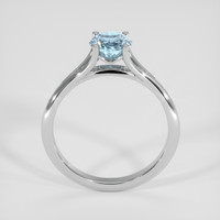 1.03 Ct. Greyish Blue Sapphire Ring, Platinum 950 3