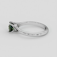 1.00 Ct. Green Sapphire Ring, Platinum 950 4
