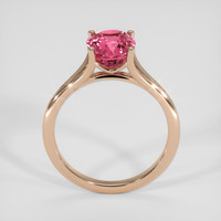 4.50 Ct. Padparadscha Sapphire Ring, 14K Rose Gold 3