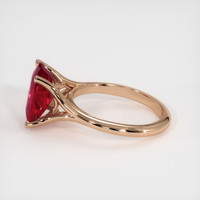 3.13 Ct. Ruby Ring, 14K Rose Gold 4